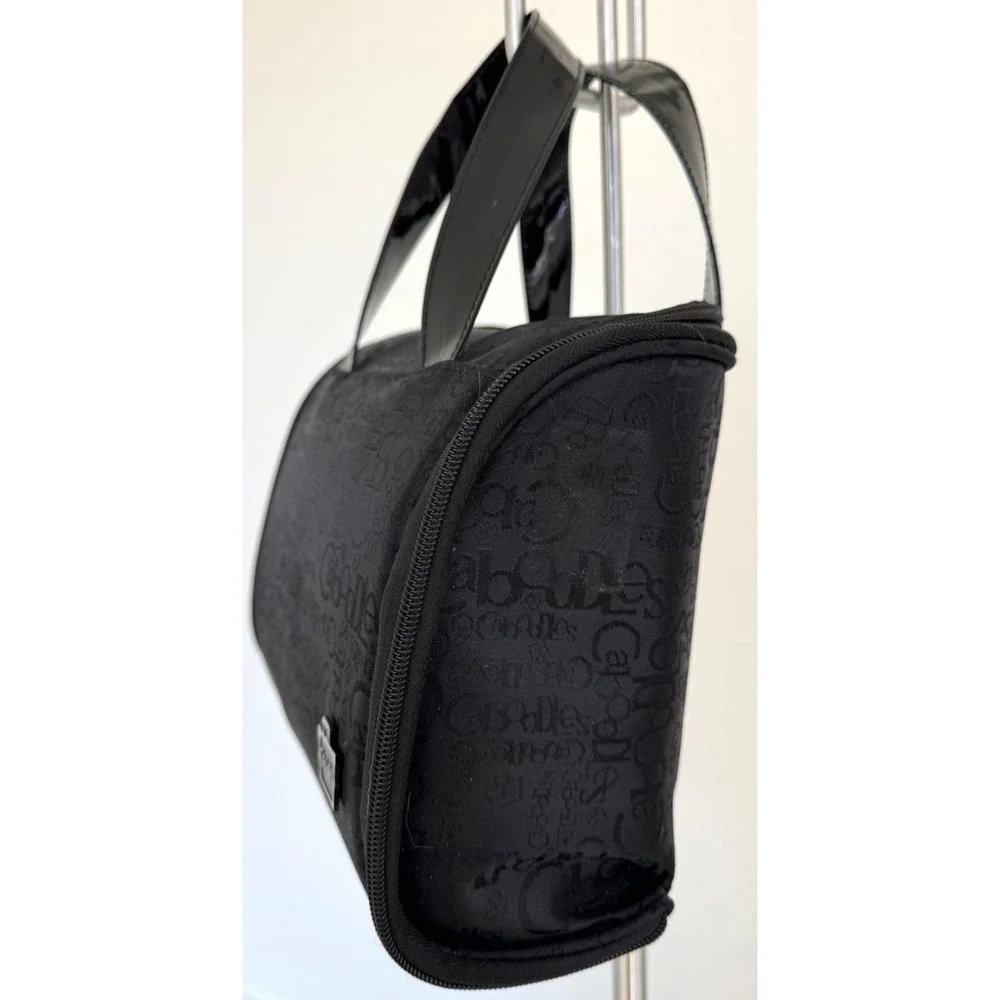 Caboodles Black Travel‎ Make Up Cosmetic Case Toiletry Bag Hanging Organizer